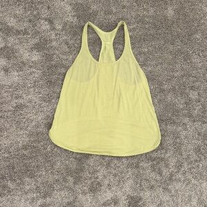 Women's Yellow Tank Top